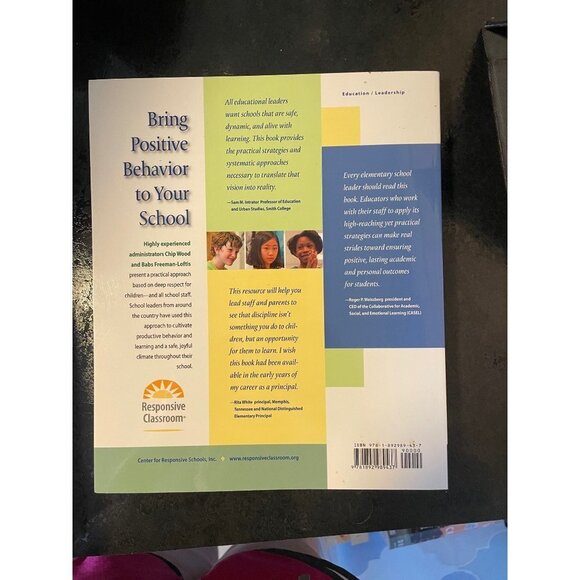 Responsive School Discipline Softback Book By Wood and Loftis - Picture 2 of 7